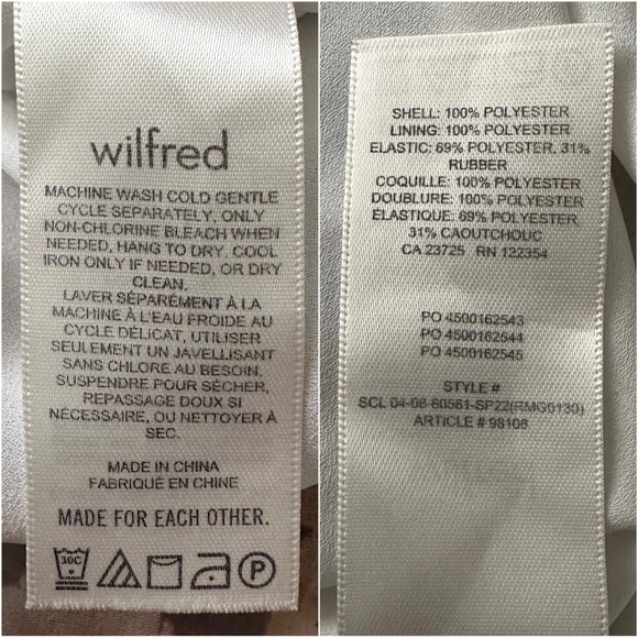 Aritzia Wilfred Dress Tempest Sleeveless Mini Smocked Tiered Chiffon Floral L - Picture 9 of 11